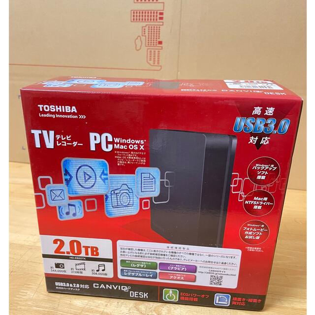 TOSHIBA HD-EB20TK - PC周辺機器