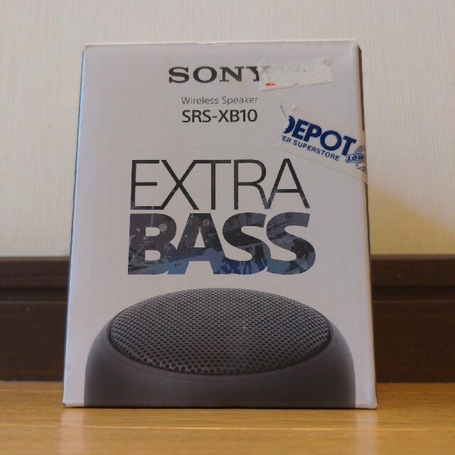 【新品未開封】SONY SRS-XB10 BLACK