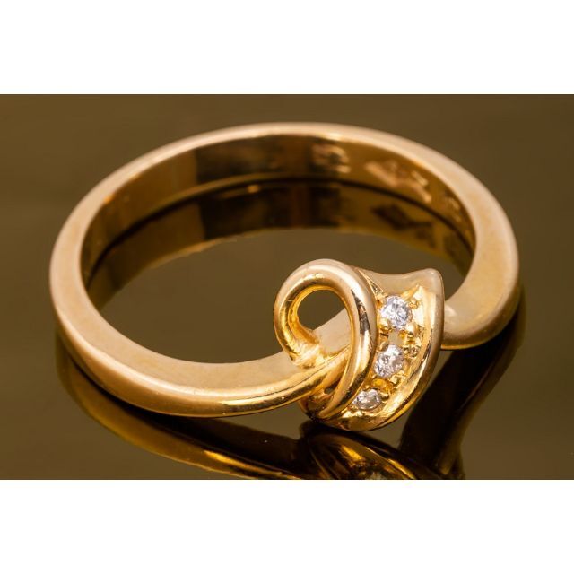 和光 K18 ダイヤモンド リング 品番w21-251 レディースのアクセサリー(リング(指輪))の商品写真