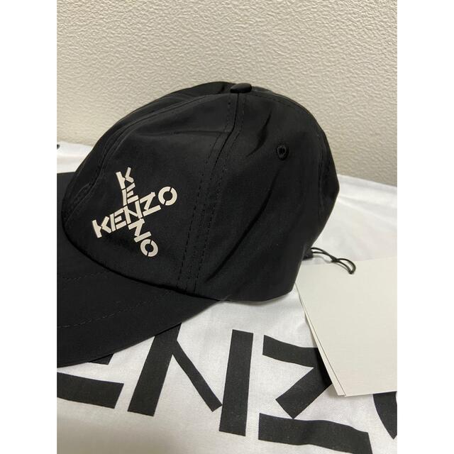 【KENZO 】ケンゾー ロゴ　キャップ ブラック