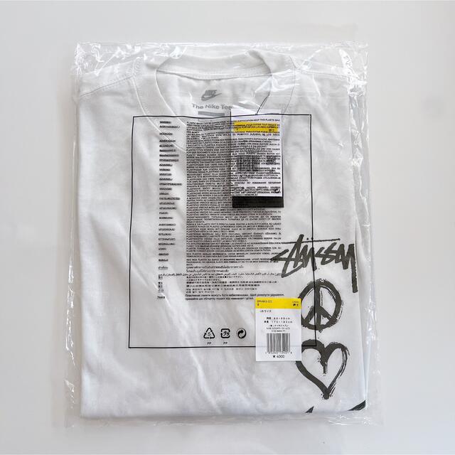 NIKE(ナイキ)のStussy × Nike NRG SS Tee White Tシャツ メンズのトップス(Tシャツ/カットソー(半袖/袖なし))の商品写真