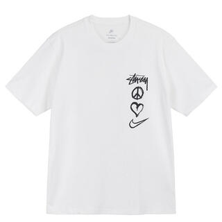 ナイキ(NIKE)のStussy × Nike NRG SS Tee White Tシャツ(Tシャツ/カットソー(半袖/袖なし))