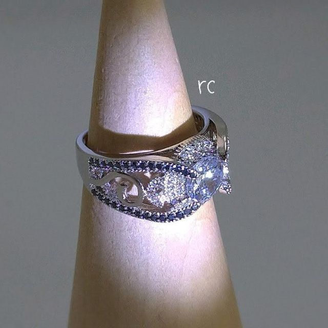 【新品】✨リング  サイズ11.5号  ゴシックスタイルデザイン  SV　指輪 レディースのアクセサリー(リング(指輪))の商品写真