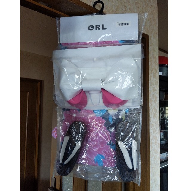 GRL(グレイル)の浴衣3点セット　ネイビー レディースの水着/浴衣(浴衣)の商品写真