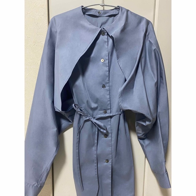 LE CIEL BLEU(ルシェルブルー)のDetatchable Sleeve Dress & shirt レディースのワンピース(ひざ丈ワンピース)の商品写真