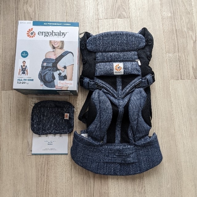 Ergobaby(エルゴベビー)のエルゴベビー 抱っこ紐 OMNI360 クールエアー キッズ/ベビー/マタニティの外出/移動用品(抱っこひも/おんぶひも)の商品写真