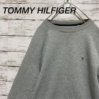 TOMMY HILFIGER - 【アースカラー】90sトミーヒルフィガー刺繍ロゴ 