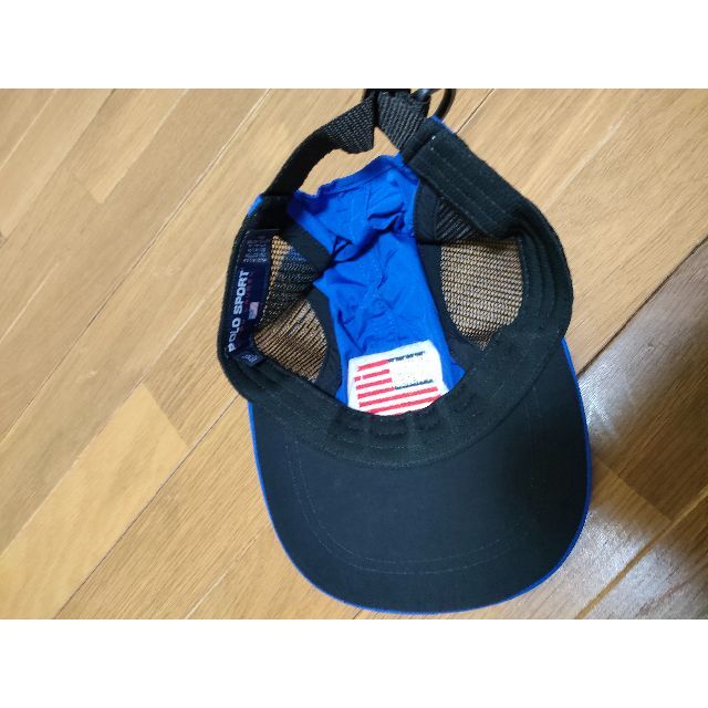 POLO RALPH LAUREN(ポロラルフローレン)の90’S POLO SPORT FLAG MESH CAP メンズの帽子(キャップ)の商品写真