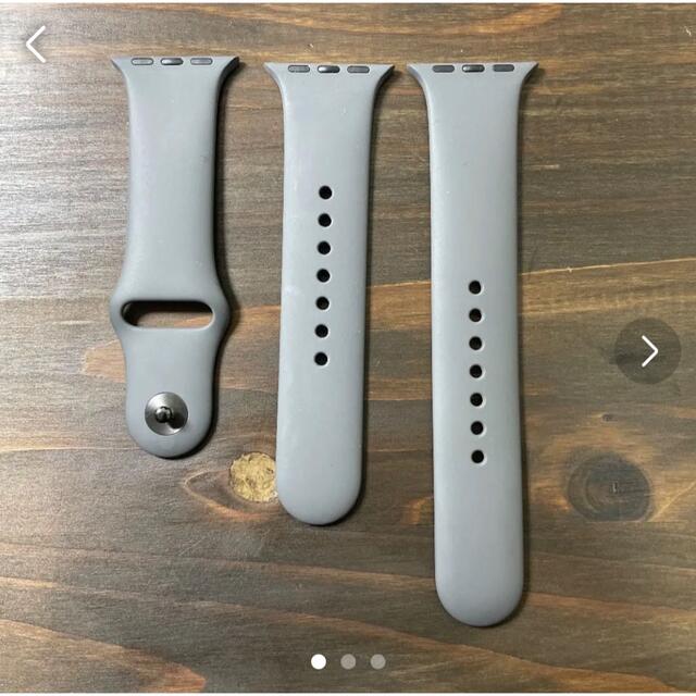 Apple Watch(アップルウォッチ)のApple純正スポーツバンド　Edition用　ライトグレー メンズの時計(ラバーベルト)の商品写真