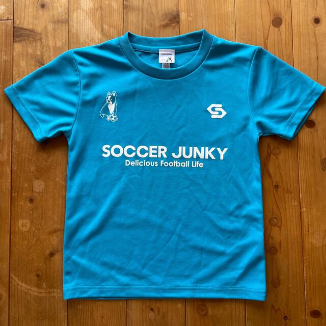 【めろん様専用】Soccer Junky Tシャツ スカイブルー ジュニア130 スポーツ/アウトドアのサッカー/フットサル(ウェア)の商品写真