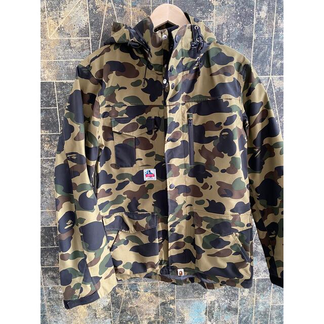 a bathing ape Gore-Tex カモフラナイロンジャケット XL