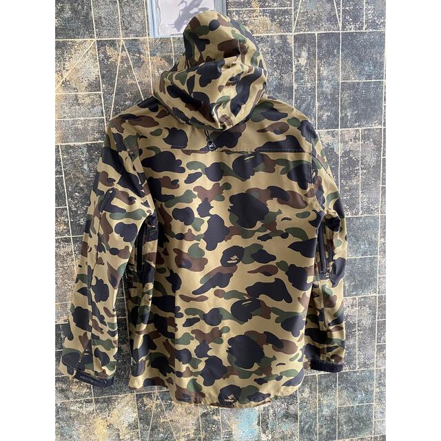 a bathing ape Gore-Tex カモフラナイロンジャケット XL