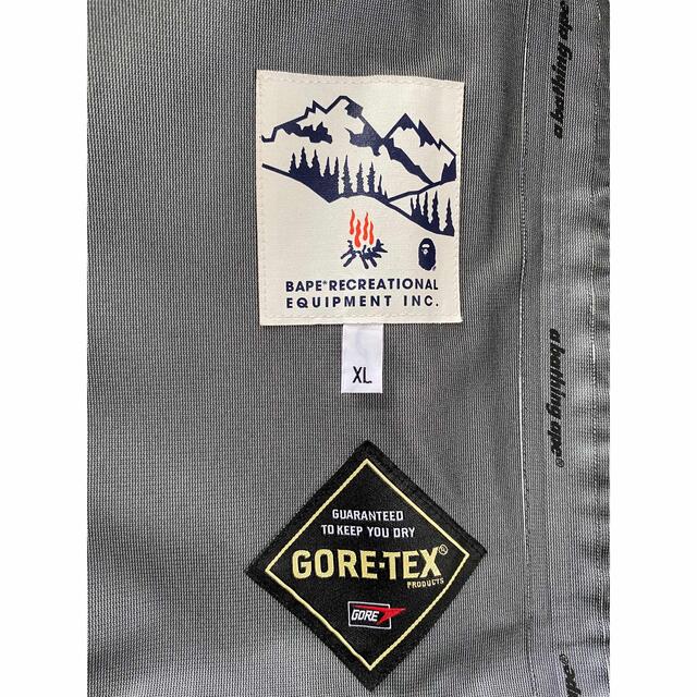 a bathing ape Gore-Tex カモフラナイロンジャケット XL