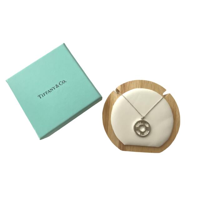 Tiffany & Co.(ティファニー)のティファニー　アトラスサークルネックレス　SV925　廃版デザイン　希少 レディースのアクセサリー(ネックレス)の商品写真