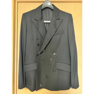 ヨウジヤマモト(Yohji Yamamoto)のsulvam 20ssクレイジーボタン ダブルジャケット(テーラードジャケット)