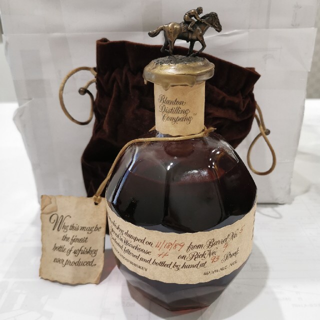訳あり 古酒 ブラントン シングルバレル 89年 未開栓 バーボン 訳あり 古酒 ブラントン シングルバレル 89年 未開栓 バーボン