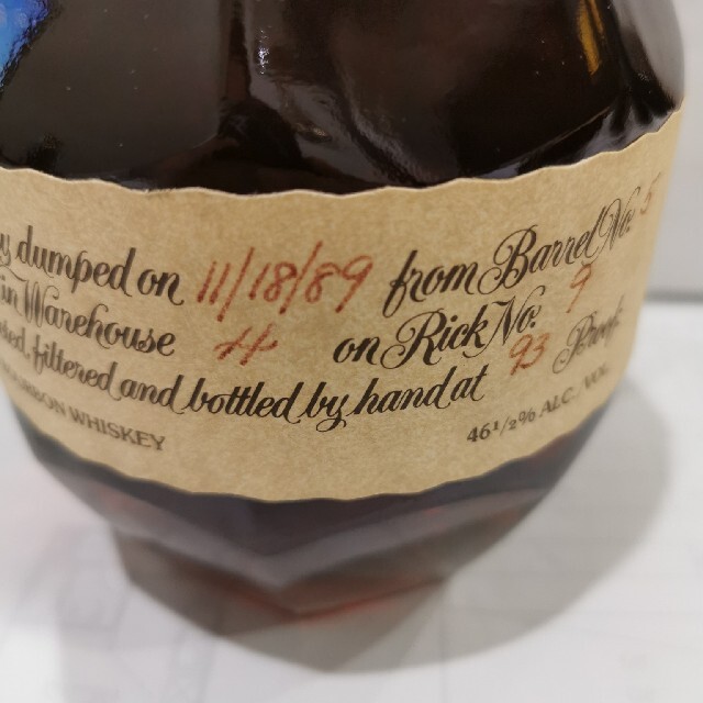 訳あり 古酒 ブラントン シングルバレル 89年 未開栓 バーボン 訳あり 古酒 ブラントン シングルバレル 89年 未開栓 バーボン