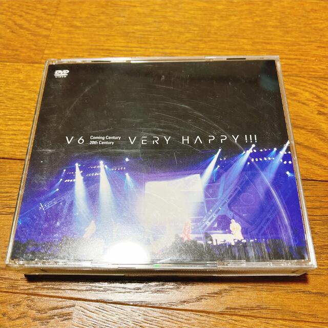 V6(ブイシックス)のV6 ライブDVD「VERY HAPPY!!!」 エンタメ/ホビーのDVD/ブルーレイ(ミュージック)の商品写真