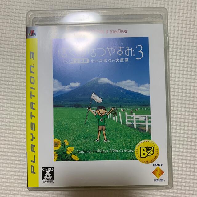 SONY(ソニー)のぼくのなつやすみ3 エンタメ/ホビーのゲームソフト/ゲーム機本体(家庭用ゲームソフト)の商品写真