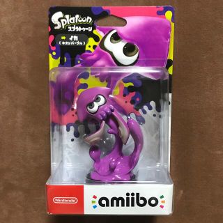 スプラトゥーン amiibo イカ　ネオンパープル(ゲームキャラクター)