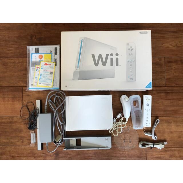 Wii本体 初期付属品セット＋リモコン&クラシックコントローラーセット