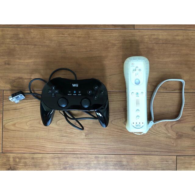 Wii本体 初期付属品セット＋リモコン&クラシックコントローラーセット 2