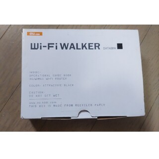 エーユー(au)の【新品】au Wi-Fi WALKER DATA08W(その他)