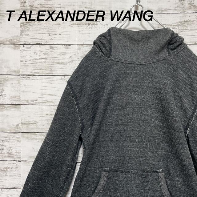 Alexander Wang - T ALEXANDER WANG ハイネックプルオーバーパーカーの