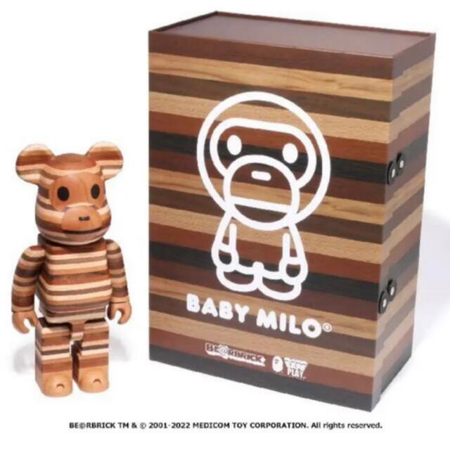 BE@RBRICK(ベアブリック)のBE@RBRICK カリモク BABY MILO® HORIZON 最安値 エンタメ/ホビーのフィギュア(その他)の商品写真