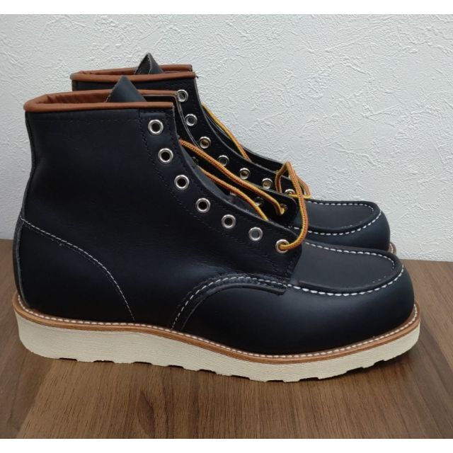 REDWING(レッドウィング)の未使用 26cm REDWING 8859 モックトゥブーツ ネイビーポーテージ メンズの靴/シューズ(ブーツ)の商品写真