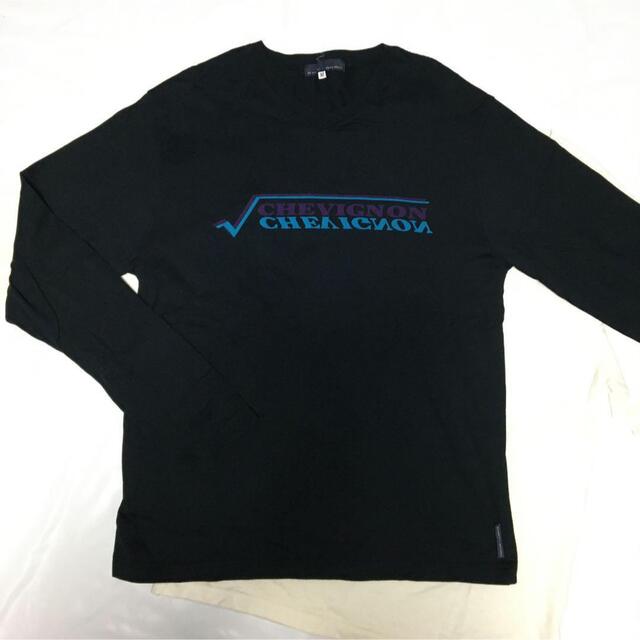 CHEVIGNON(シェビニオン)のCHEVIGNON VネックロングスリーブTシャツ メンズのトップス(Tシャツ/カットソー(七分/長袖))の商品写真