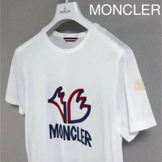 モンクレール(MONCLER)のモンクレール　MONCLER Tシャツ　ホワイト　ラファエル(Tシャツ/カットソー(半袖/袖なし))