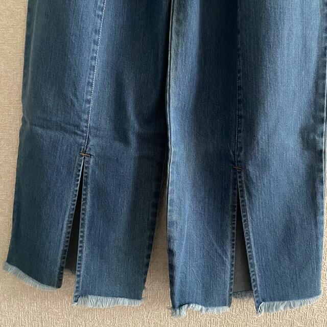 パブリックトウキョウ PUBLIC DENIM フロントスリットデニムパンツ15400円