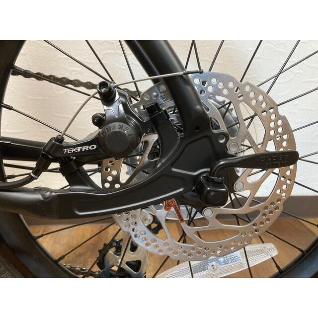 美車！未使用品 RITEWAY ライトウェイ GLACIER L 黒 ミニベロ スポーツ/アウトドアの自転車(自転車本体)の商品写真