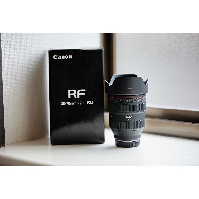 CANON レンズ RF28-70mm F2 L USM 美品 フィルター付きスマホ/家電/カメラ