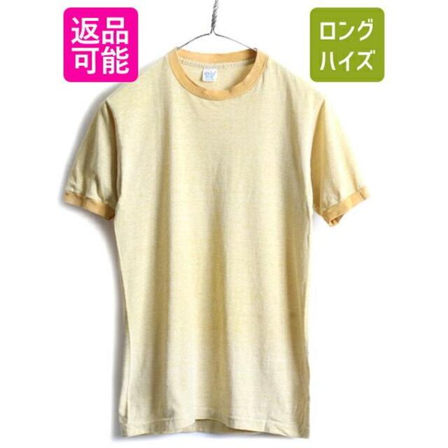 70s USA製 ビンテージ ■ スプルース 無地 リンガー 半袖 Tシャツ ( | フリマアプリ ラクマ