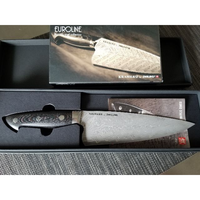 ボブクレーマー牛刀シェフナイフ200mm日本正規販売品ツヴィリング ...