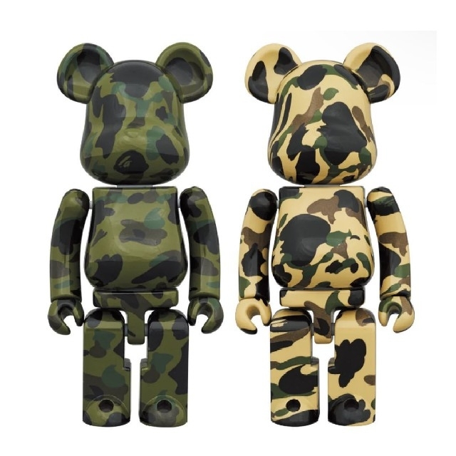 ベアブリック BE@RBRICK BAPE 超合金 1st CAMO エイプ