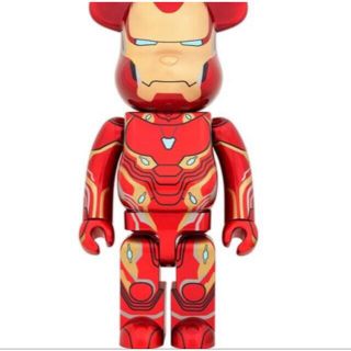 ベアブリック(BE@RBRICK)のBE@RBRICK IRON MAN MARK 50 100％ & 400％(その他)