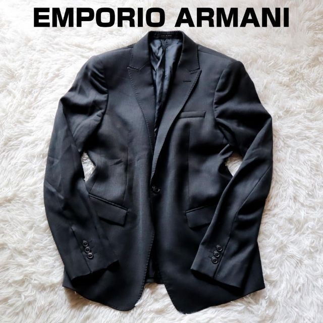 エンポリオアルマーニ EMPORIO ARMANI テーラードジャケットブラック