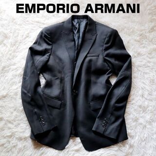 エンポリオアルマーニ(Emporio Armani)のエンポリオアルマーニ EMPORIO ARMANI テーラードジャケットブラック(テーラードジャケット)