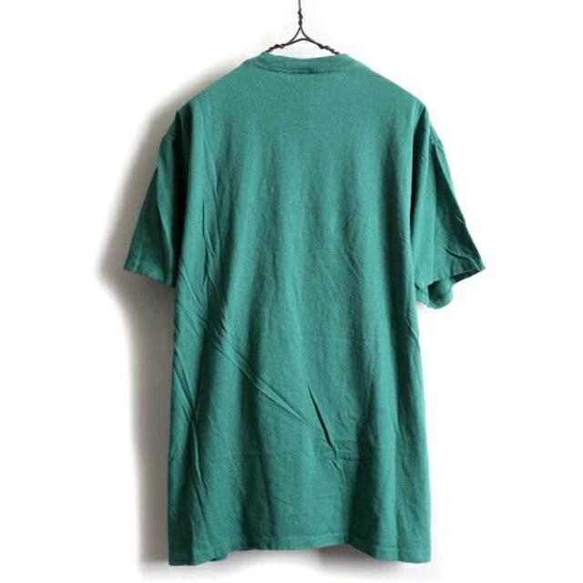 デッドストック 90s USA製 ☆ 鳥のフン アート プリント 半袖 Tシャツ