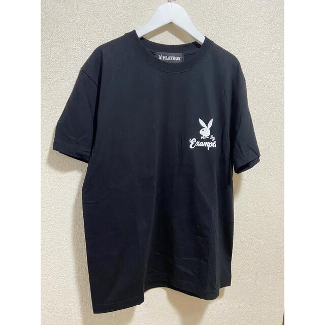 PLAYBOY(プレイボーイ)のPLAY BOY × Example  コラボTシャツ men's Tシャツ メンズのトップス(Tシャツ/カットソー(半袖/袖なし))の商品写真