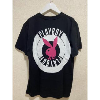 プレイボーイ(PLAYBOY)のPLAY BOY × Example  コラボTシャツ men's Tシャツ(Tシャツ/カットソー(半袖/袖なし))