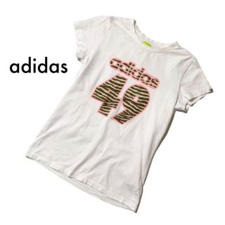 アディダス(adidas)のアディダス ペプシコラボ 半袖クルーネックプリントTシャツ カットソー S 古着(Tシャツ(半袖/袖なし))