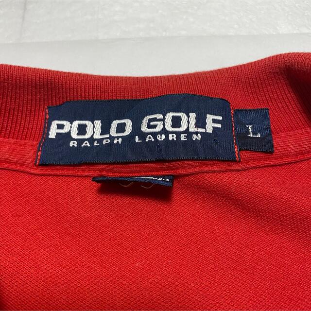 POLO RALPH LAUREN(ポロラルフローレン)の90s 古着 ポロゴルフ ラルフローレン 刺繍ロゴ ビッグシルエット ゆるだぼ メンズのトップス(ポロシャツ)の商品写真