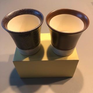 ペアグラス 美濃焼 【新品未使用】の通販 by らーてー's shop|ラクマ