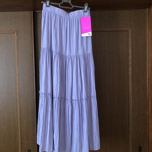 しまむら(シマムラ)のタグ付き　ロングスカート レディースのスカート(ロングスカート)の商品写真