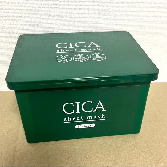 【CICA】 シートマスク シカパック ピンセット付  コスメ/美容のスキンケア/基礎化粧品(パック/フェイスマスク)の商品写真