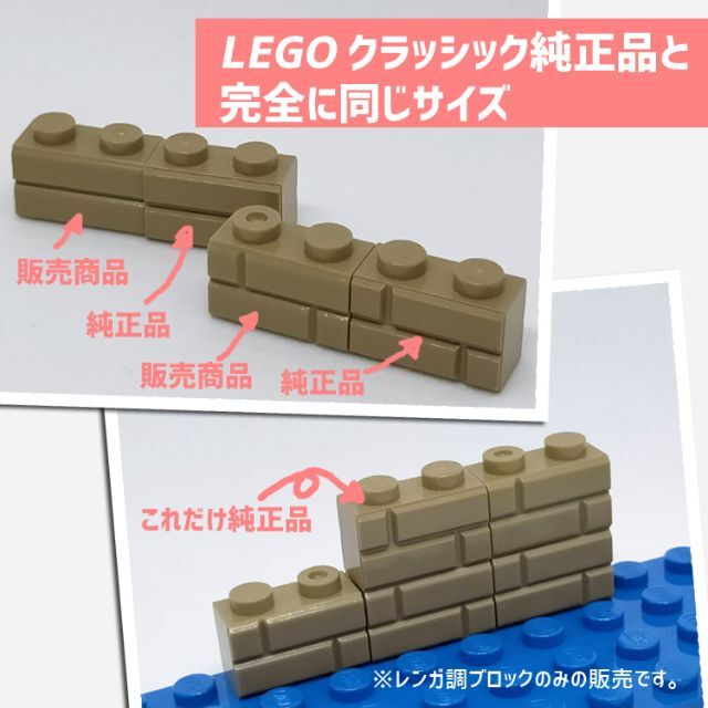 新品未使用品 LEGOレゴ互換品 レンガ調ブロック ホワイト70個 キッズ/ベビー/マタニティのおもちゃ(積み木/ブロック)の商品写真